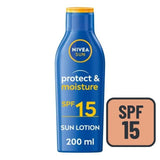 NIVEA SUN Protect & Moisture SPF 15 Sun Lotion    200ml GOODS M&S   