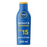 NIVEA SUN Protect & Moisture SPF 15 Sun Lotion    200ml GOODS M&S   