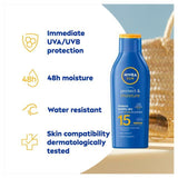 NIVEA SUN Protect & Moisture SPF 15 Sun Lotion    200ml GOODS M&S   