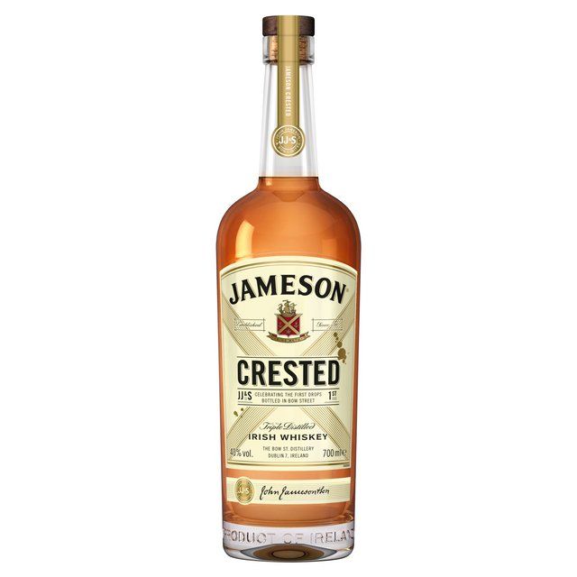 Jameson Crested Triple Distilled Blended Irish Whiskey   70cl