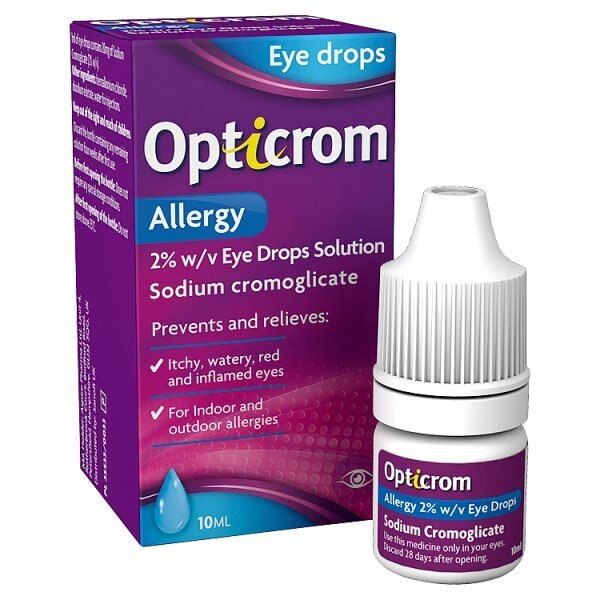 Opticrom Allergy Eye Drops 10ml