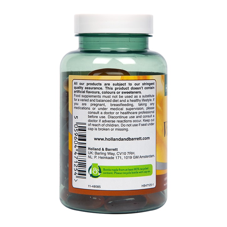 Holland & Barrett Vitamin E 1000iu 90 Capsules - McGrocer
