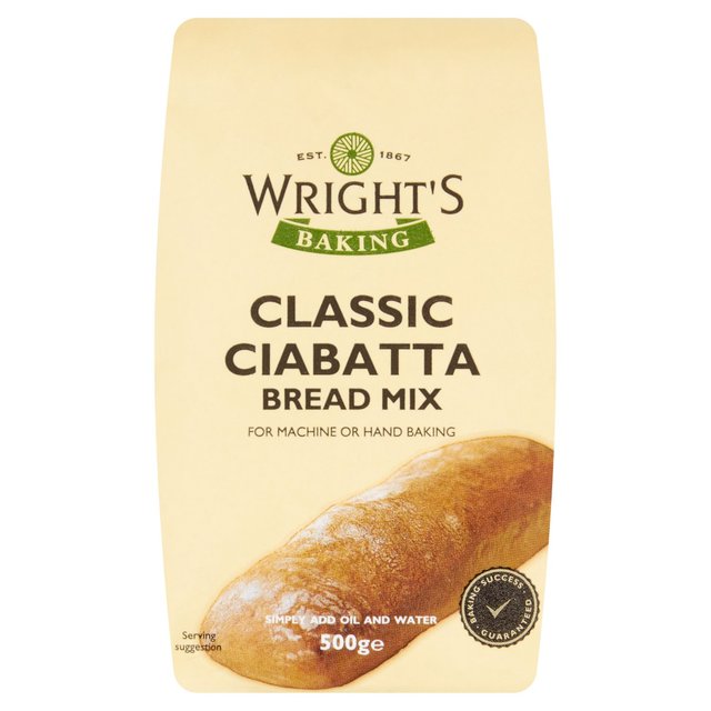 Wright's Bread Mix Ciabatta   500g