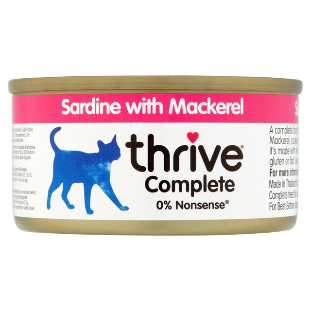 Thrive Complete Cat Food Sardine with Mackerel   75g