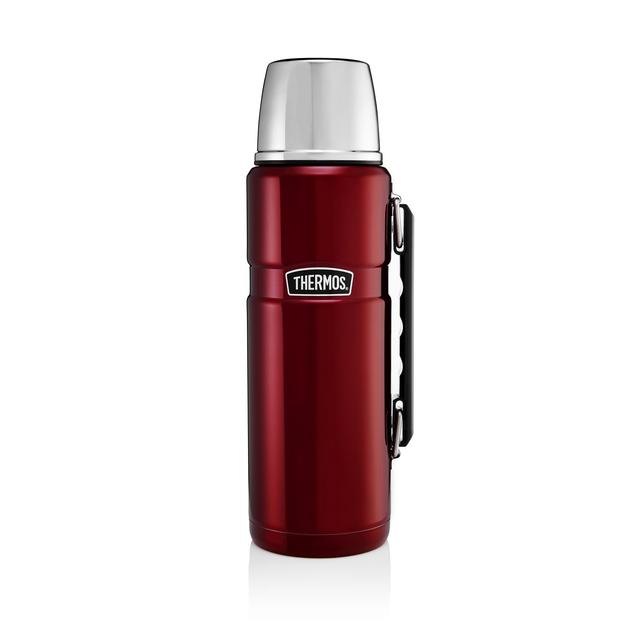 Thermos Stainless King Flask Red 1.2L GOODS M&S   