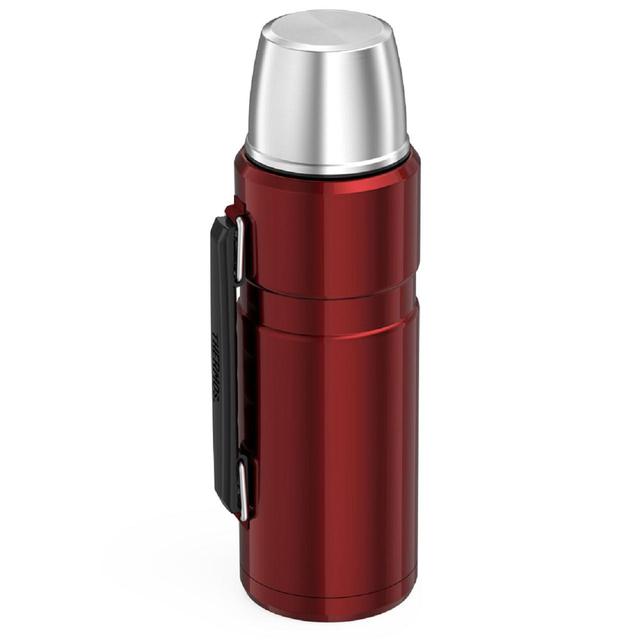 Thermos Stainless King Flask Red 1.2L GOODS M&S   