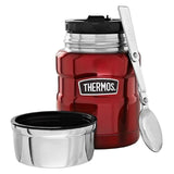 Thermos Stainless King Food Flask Red 470ml GOODS M&S   