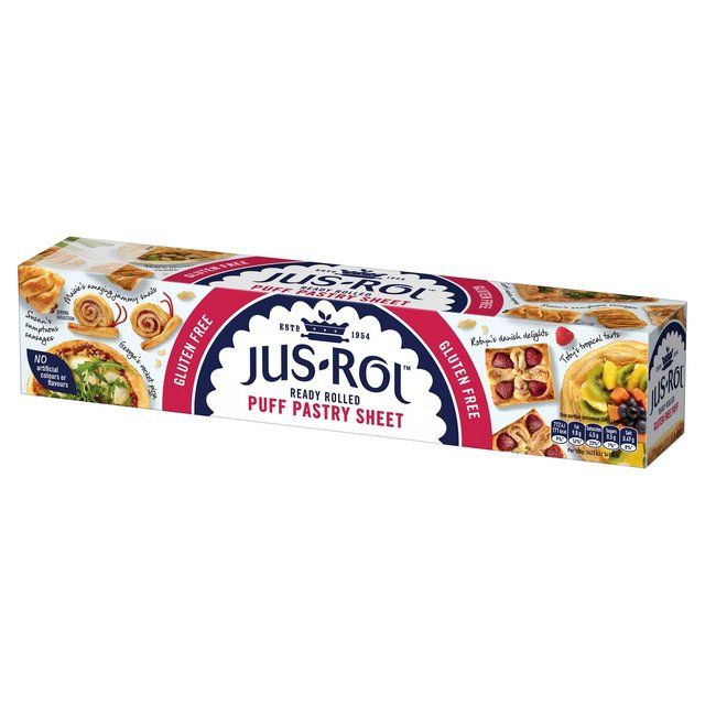 Jus-Rol Gluten Free Ready Rolled Puff Pastry Sheet   280g