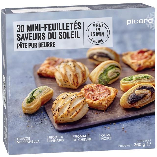 Picard Assorted Mini Pastry Appetisers   30 per pack GOODS M&S   