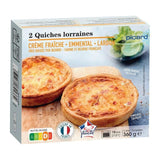 Picard 2 Lorraine Quiches   2 per pack GOODS M&S   