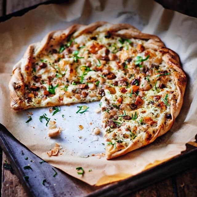 Picard Gorgonzola & Mushroom Tart   290g