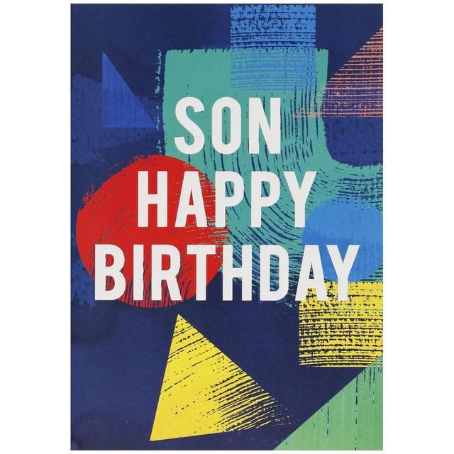 M&S Son Happy Birthday Card Miscellaneous M&S   