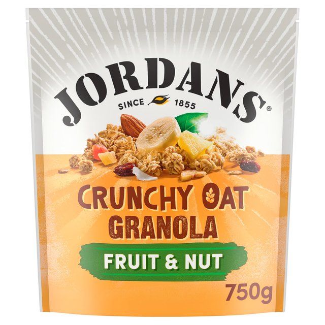 Jordans Crunchy Oat Fruit &amp; Nut Granola Breakfast Cereal   750g