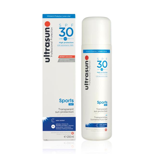 Ultrasun SPF 30 Sports Gel Sunscreen   200ml GOODS M&S   