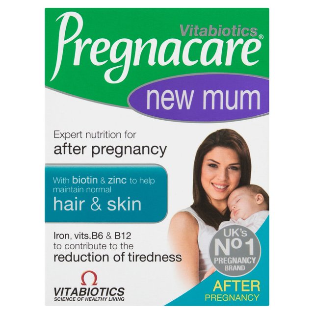 Vitabiotics Pregnacare New Mum Hair & Skin Tablets    56 per pack GOODS M&S   