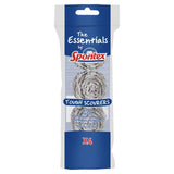Spontex Essentials Stainless Steel Scourers   4 per pack