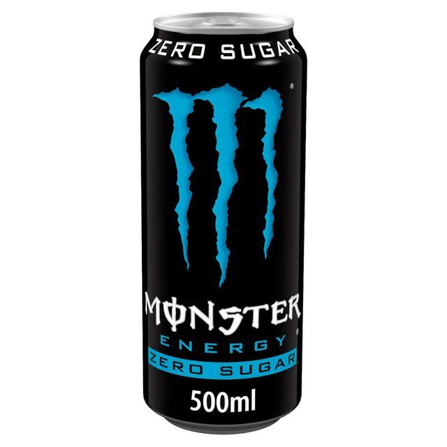 Monster Energy Drink Absolute Zero   4 x 500ml GOODS M&S   