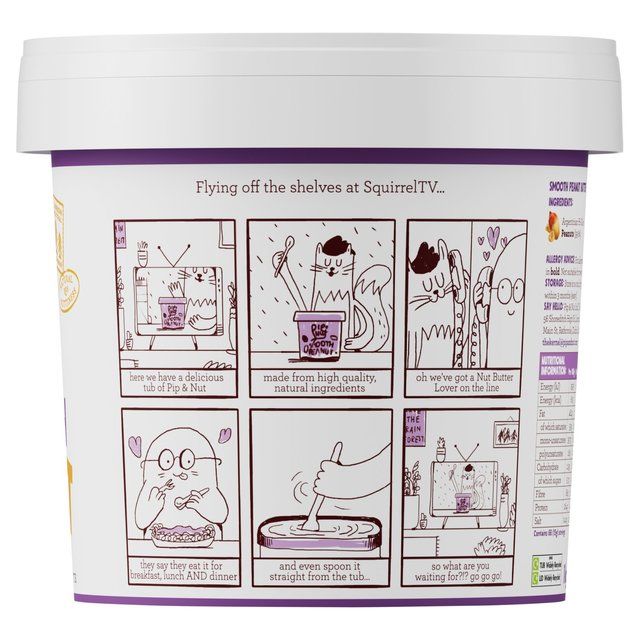 Pip & Nut Smooth Peanut Butter   1kg