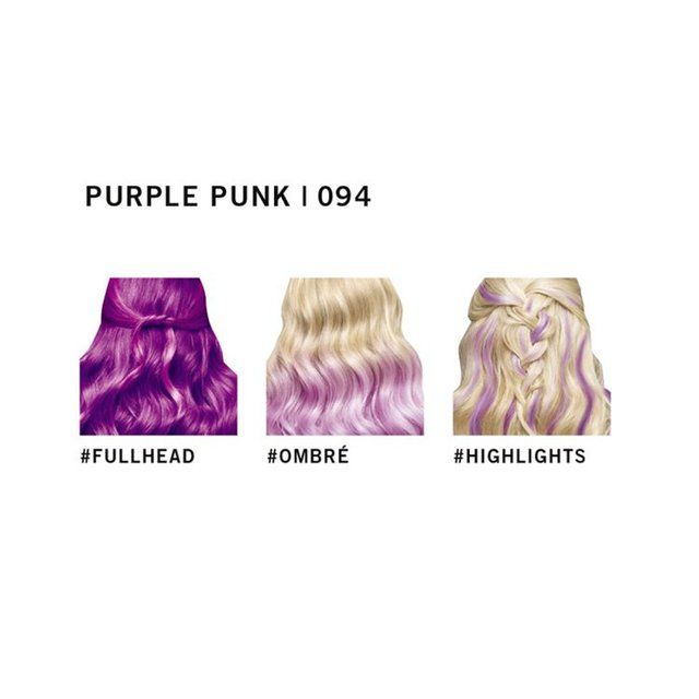 Schwarzkopf Live Purple Punk 94 Ultra Brights Semi-Perm Hair Dye GOODS M&S   