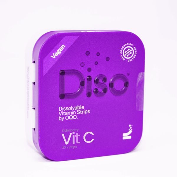 OQO Diso - Vit C - Elderberry - 30x Strips GOODS Superdrug   