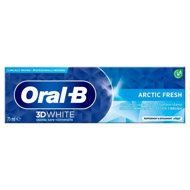 Oral-B 3D White Arctic Fresh Toothpaste   75ml