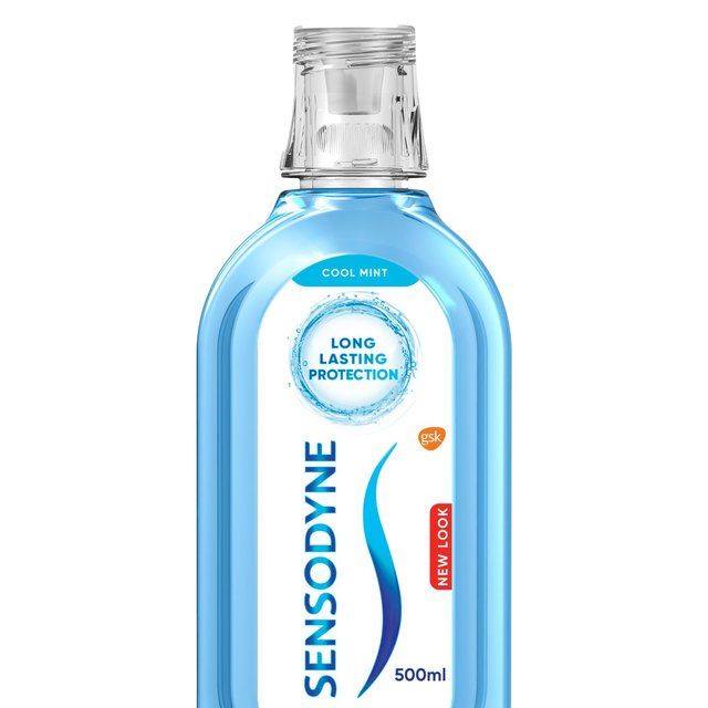 Sensodyne Cool Mint Sensitive Care Mouthwash   500ml GOODS M&S   