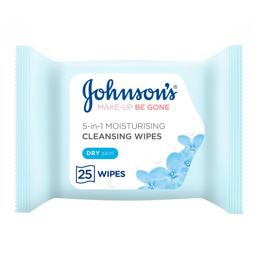 Johnson's Make-Up Be Gone 5-in-1 Moisturising Cleansing Wipes