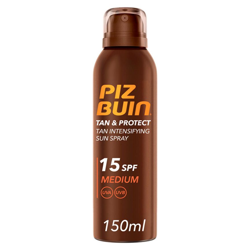 Piz Buin Tan & Protect Tan Intensifying Sun Lotion SPF 15 Medium GOODS ASDA   