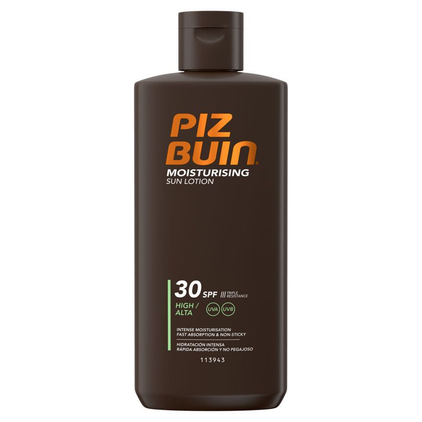 Piz Buin Moisturising Sun Lotion SPF 30 High GOODS ASDA   