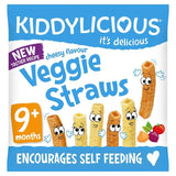 Kiddylicious Cheesy Flavoured Veggie Straws Baby Snacks   12g GOODS M&S   