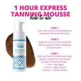 Skinny Tan Mousse 1 Hour Express 150Ml GOODS Superdrug   