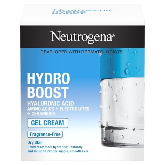 Neutrogena Hydro Boost Gel Cream Moisturiser for Dry Skin   50ml