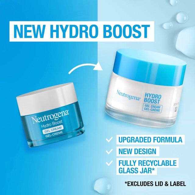 Neutrogena Hydro Boost Gel Cream Moisturiser for Dry Skin   50ml