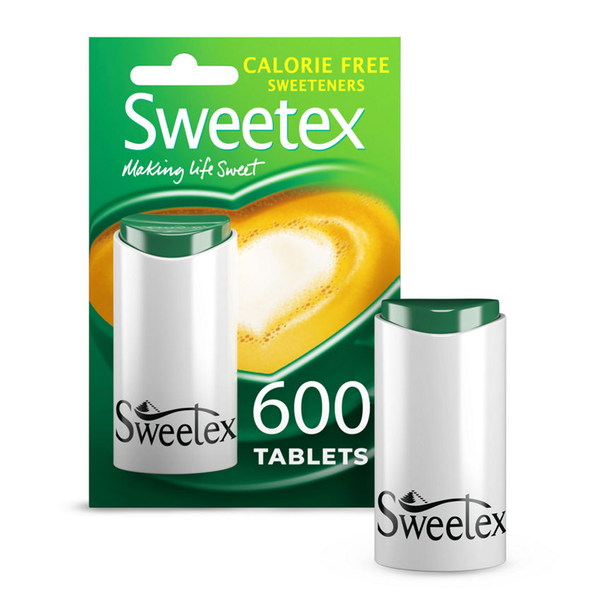 Sweetex Calorie Free Sweeteners 600 Tablets