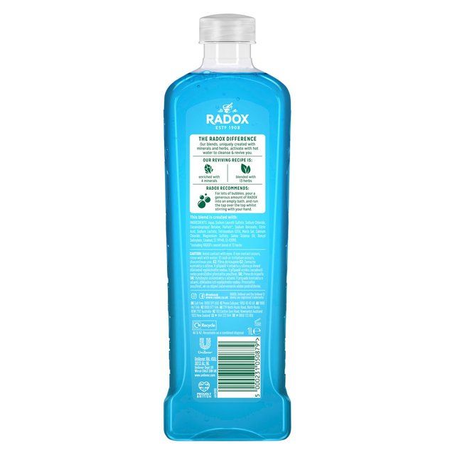 Radox Muscle Soak Bath Soak with Sage & Sea Minerals   1L GOODS M&S   