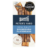 Peter's Yard Sea Salt Sourdough Flatbreads 115g Cracker & pitta crisps Sainsburys   