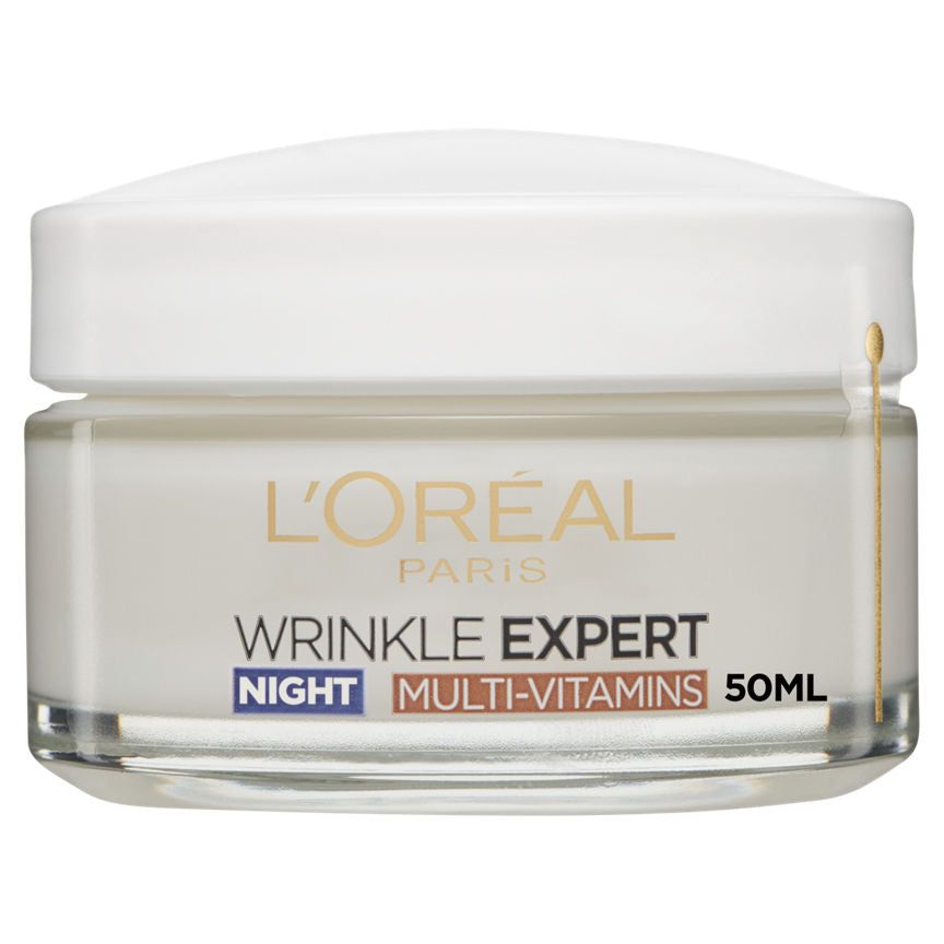 L'Oreal Paris Wrinkle Expert 65+ Fortifying Night Cream Moisturiser GOODS ASDA   