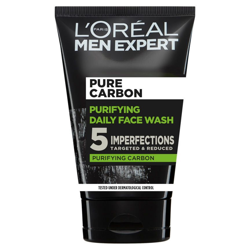 L'Oreal Men Expert Pure Carbon Purifying Daily Face Wash Cleanser