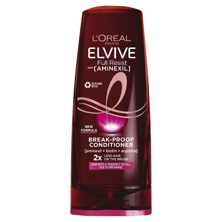 L'Oreal Elvive Paris Elvive Full Resist Break-Proof Detangling Conditioner with Aminexil 400ml