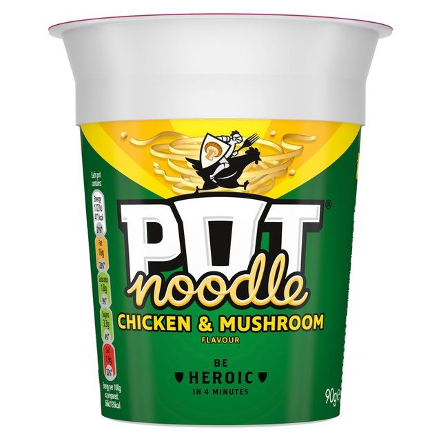 Pot Noodle Chicken & Mushroom   90g