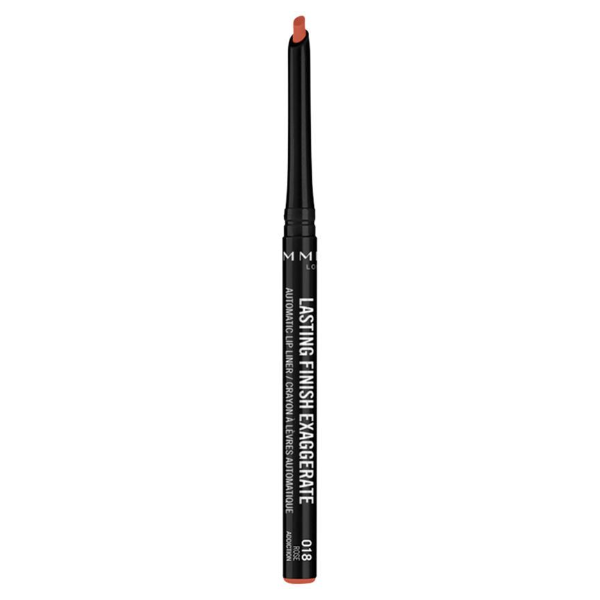 Rimmel London Lasting Finish Automatic Lip Liner 018 Rose Addiction 0.25g GOODS ASDA   