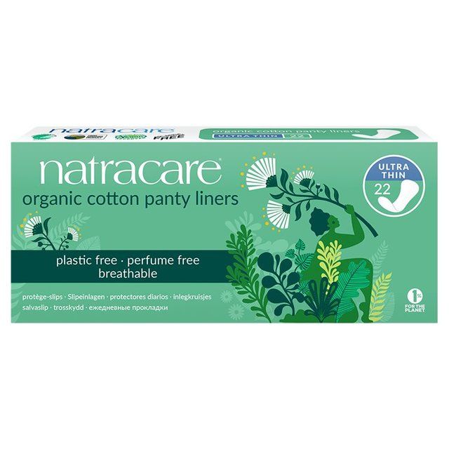 Natracare Organic Ultra Thin Cotton Pantyliners   22 per pack GOODS M&S   