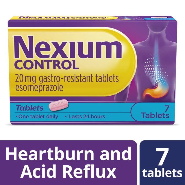 Nexium Control Heartburn & Indigestion 24 Hour Relief 20mg   7 per pack GOODS M&S   