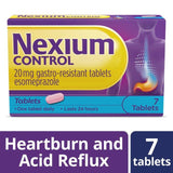 Nexium Control Heartburn & Indigestion 24 Hour Relief 20mg   7 per pack GOODS M&S   