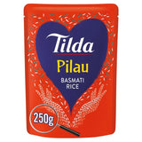 Tilda Microwave Pilau Basmati Rice   250g GOODS M&S   