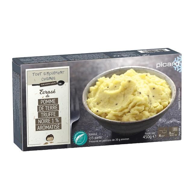 Picard Mashed Potato with Black Truffle   450g