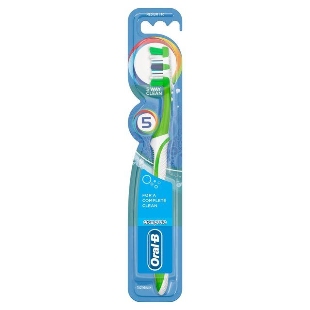 Oral-B Complete 5 Way Clean 40 Medium Toothbrush GOODS M&S   