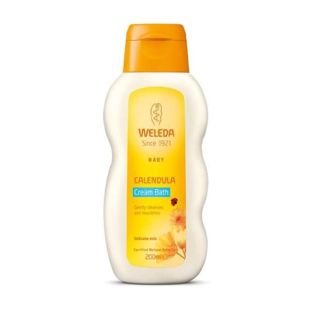 Weleda Baby Natural Calendula Vegan Cream Bath   200ml GOODS M&S   