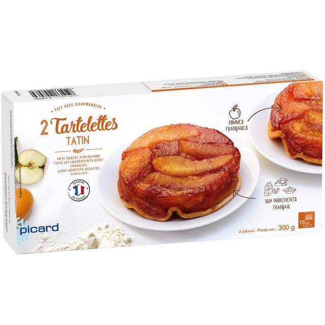 Picard Mini Tarte Tatin   2 per pack