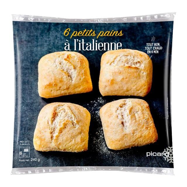 Picard Mini Italian Bread Rolls   6 per pack GOODS M&S   